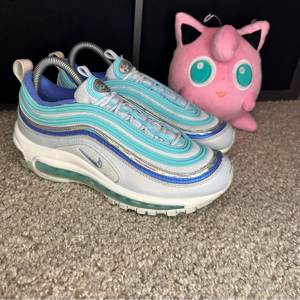 Nike Air Max 97 FP GS 'White Spruce Aura' CT1965-400 Youth Size 5.5Y ~ Women's 7